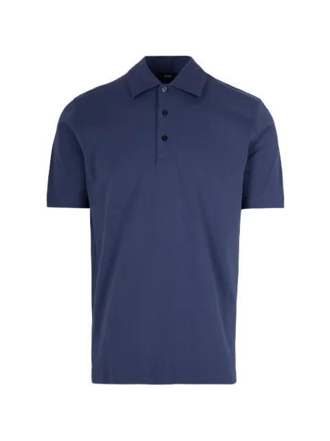 Herno short-sleeve polo shirt Blue JPL00142U52003