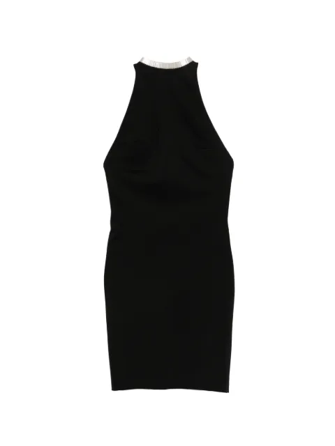 The Attico halter-neck mini dress Black 260WCA00471WP002RA