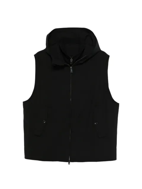 Emporio Armani hooded zip gilet Black EM004711TE1933