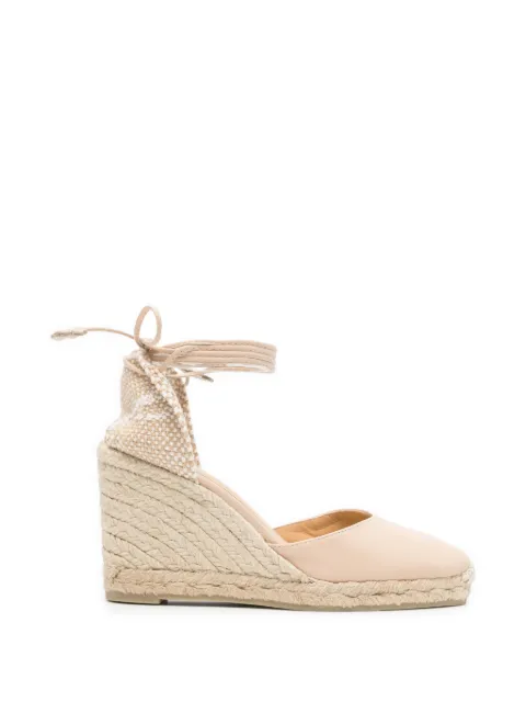 Castañer Carina heeled espadrilles Neutrals CARINA82802013