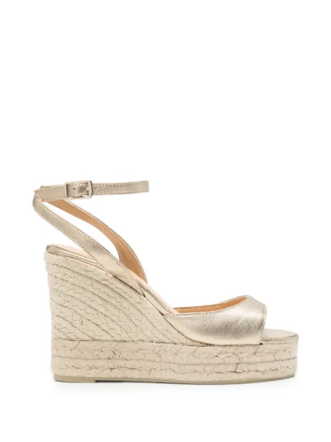 Castañer Blair heeled espadrilles Gold BROOK8ED1183000