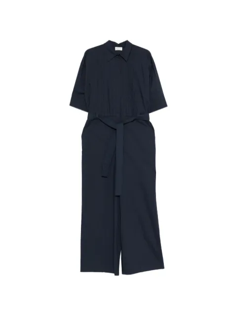 P.A.R.O.S.H. belt-detail jumpsuit Blue CANYOX26D790188