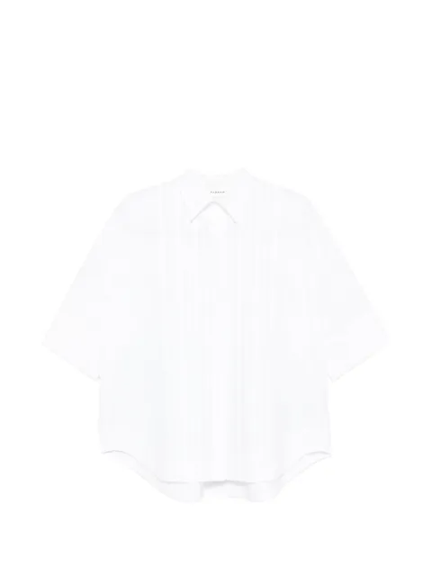 P.A.R.O.S.H. pleated shirt White CANYOX26D381304