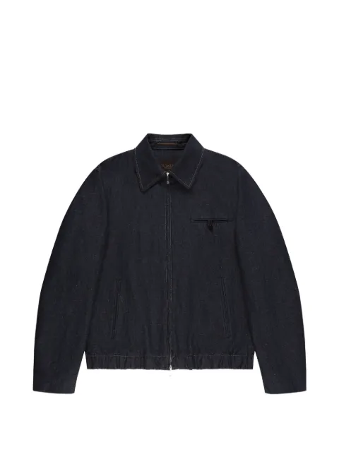 Montedoro Primo denim bomber jacket Blue 63M217M9470