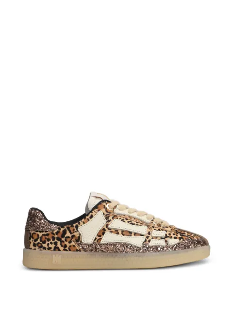 AMIRI animal-print lace-up sneakers Brown AWSNSN1024