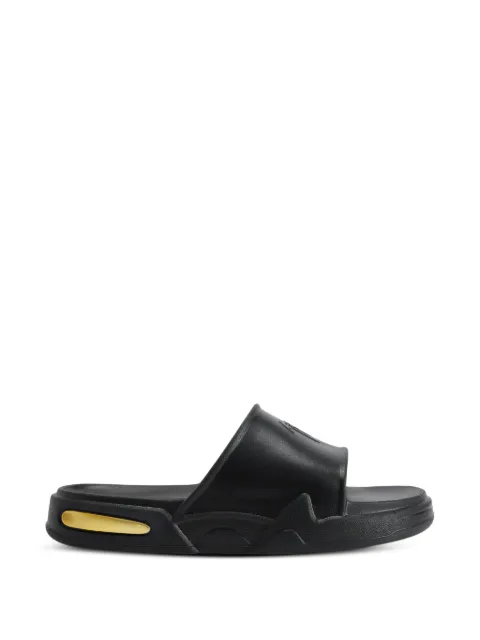 Giuseppe Zanotti logo rubber slide Black RM60001001