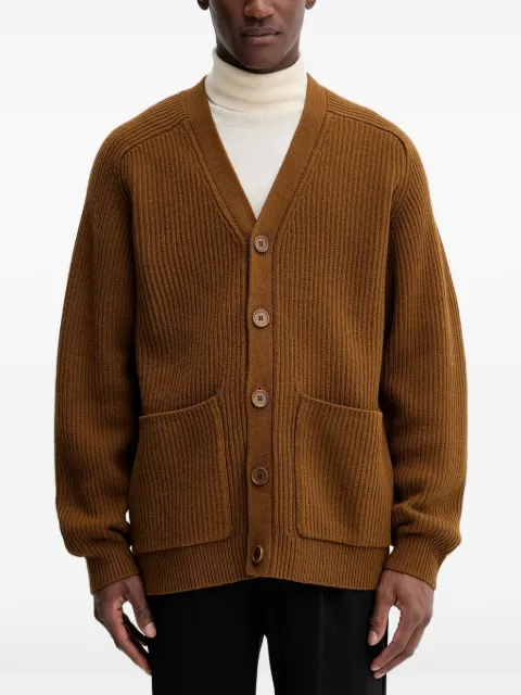 Filippa K button V-neck cardigan Brown 31896FK