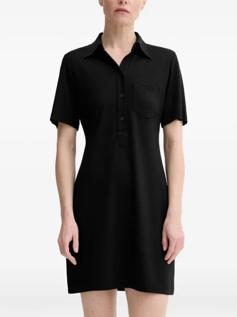 Filippa K polo-collar mini dress Black 31746FK