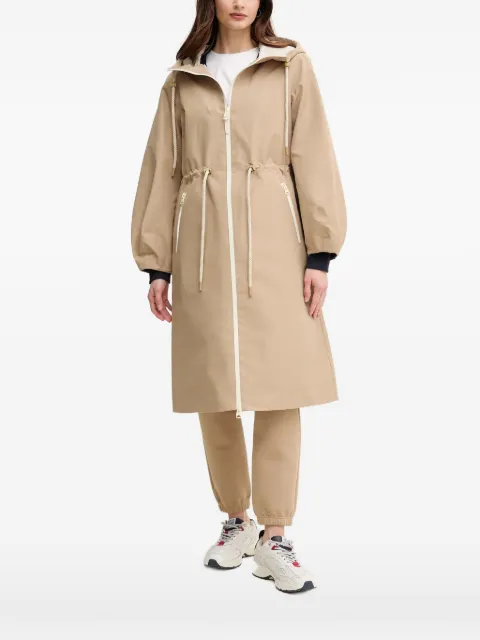Mackage Mekelle-Z hooded drawstring parka coat Neutrals MEKELLEZ
