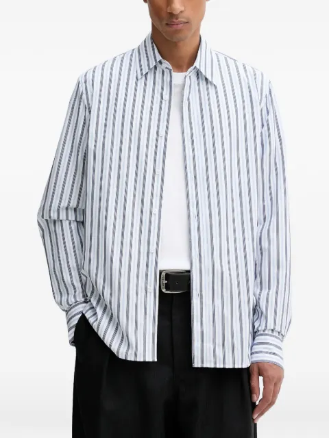 Filippa K striped-pattern shirt White 31712FK