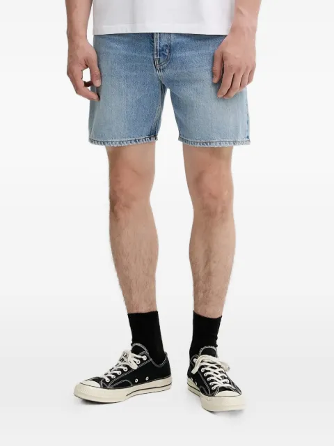 Fiorucci logo-patch denim shorts Blue M02SMDSH316DN01DN01