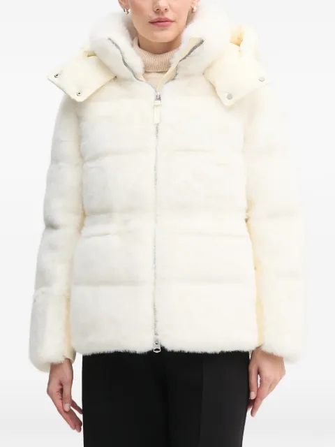 Mackage Cassidy hooded panelled jacket Neutrals CASSIDY