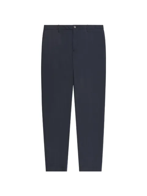 Incotex Teknotela buttoned chino trousers Blue 1TS08490480