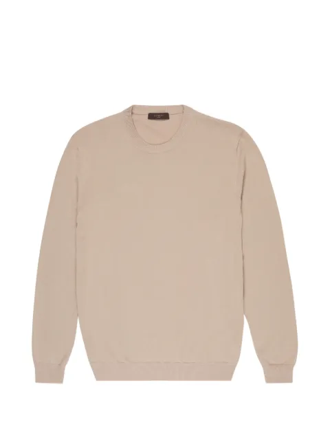 Zanone crew-neck sweater Neutrals 810234ZY318