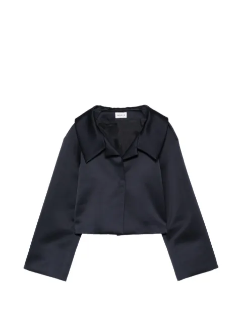 P.A.R.O.S.H. wide-sleeve cropped jacket Black PAMAKD420450