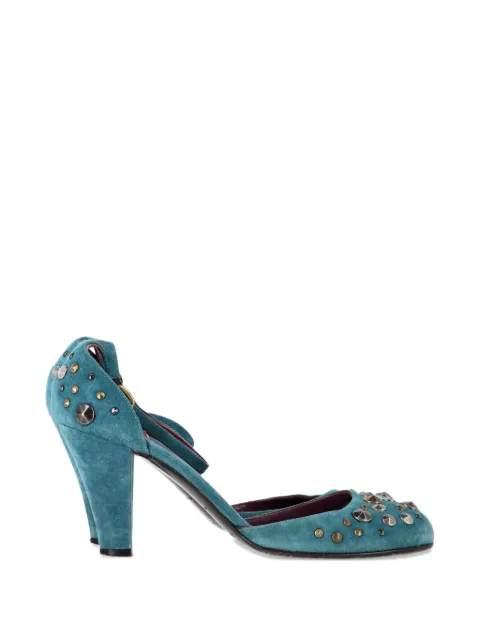 Marc Jacobs Vintage ankle-strap pumps Blue NAPPUGBSH641048W