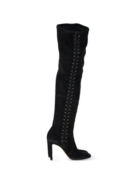 Jimmy Choo Pre-Owned Marie knee-high boots Black NAPPUGBSH640316W