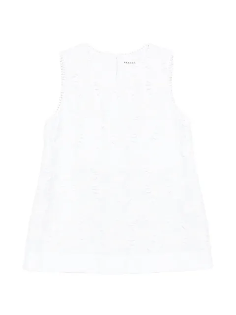 P.A.R.O.S.H. floral blouse White CUBO26D314353