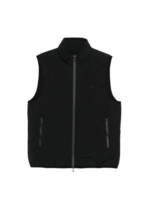 Emporio Armani zip quilted gilet Black EM004946AF18499