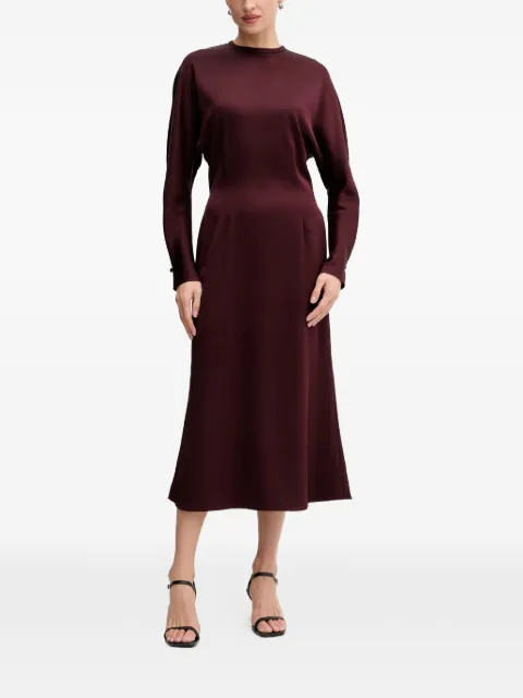 Filippa K long-sleeve midi dress Red 31947FK