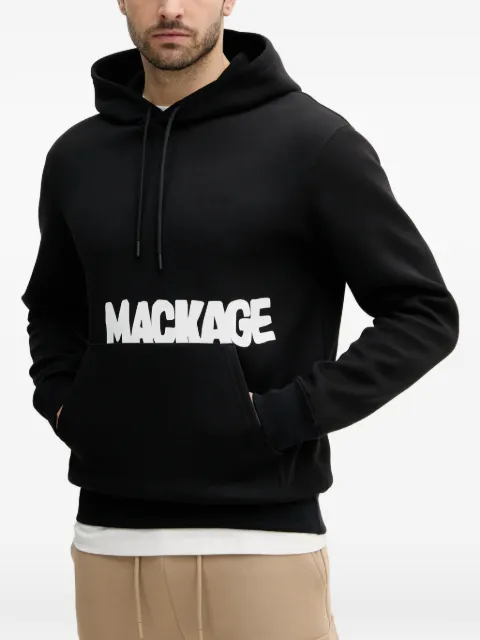 Mackage Krystian-PR logo-print hoodie Black KRYSTIANPR