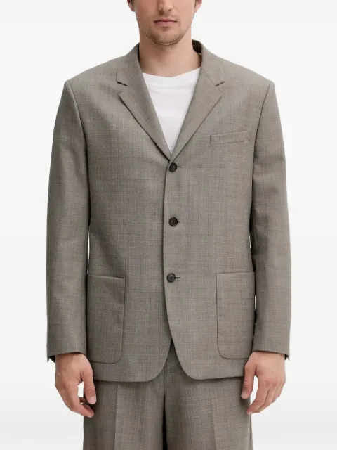 Filippa K side-pocket buttoned blazer Brown 31435FK
