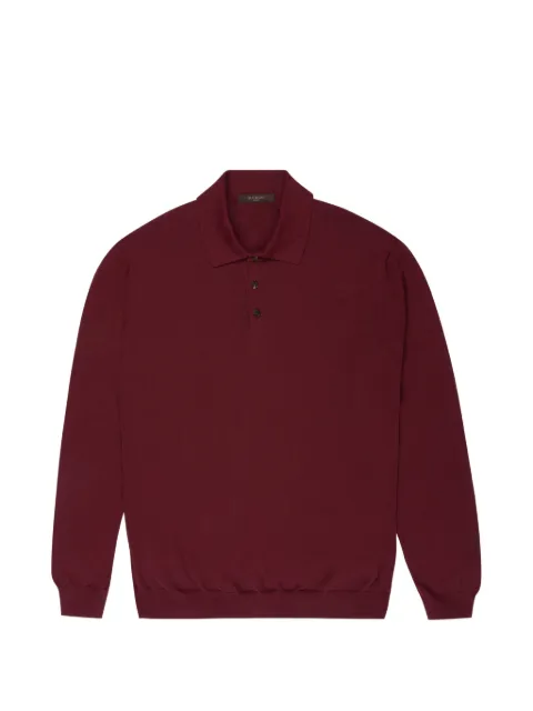 Zanone buttoned polo shirt Red 810232ZQ307