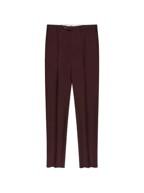 Incotex twill trousers Red 1T003540977
