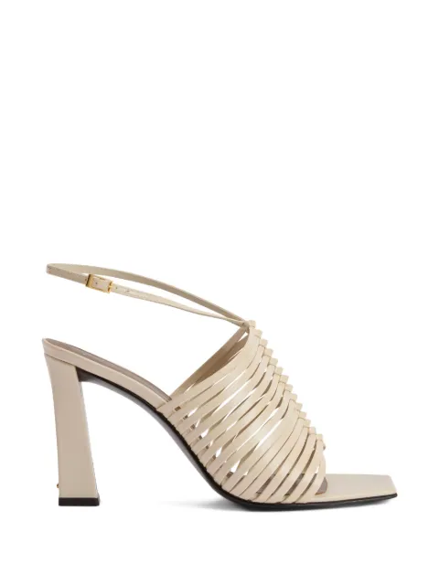 Giuseppe Zanotti Jane square-toe sandals Neutrals E600014002