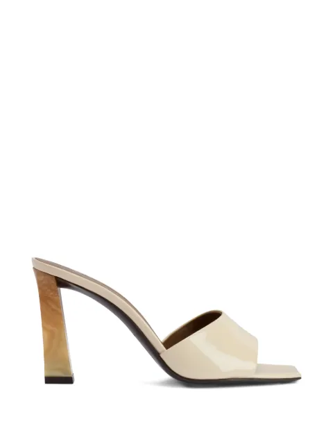 Giuseppe Zanotti Talia square-toe sandals Neutrals E600003004