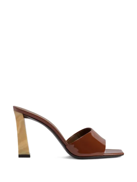 Giuseppe Zanotti Talia square-toe sandals Brown E600003001