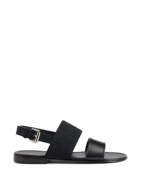 Giuseppe Zanotti Maratea double-band sandals Black EU60021001