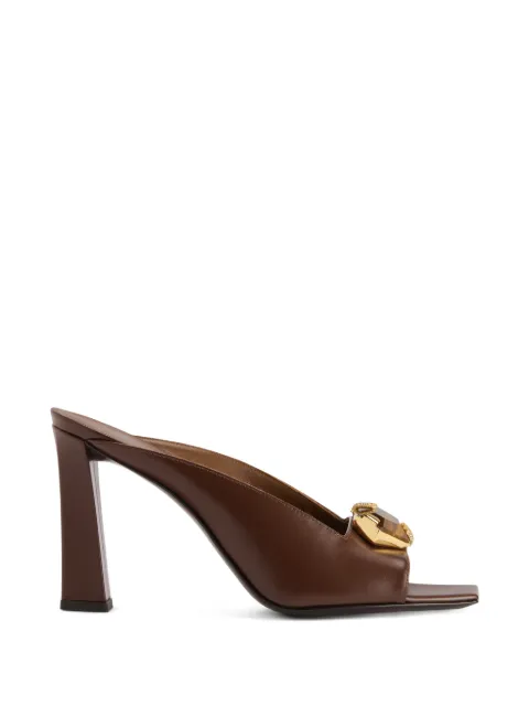 Giuseppe Zanotti Gz Mya Iside square-toe sandals Brown E600017001