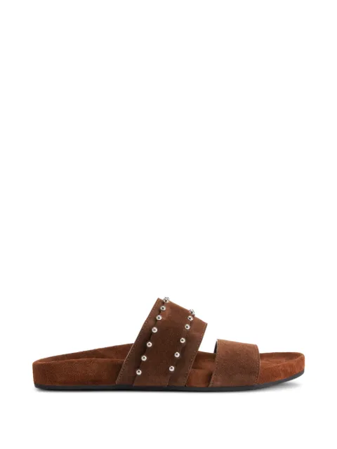 Giuseppe Zanotti Ryan stud-embellishment double-banded sandals Brown EU60020002