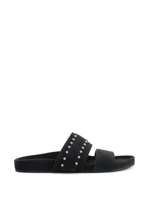 Giuseppe Zanotti Ryan double-banded stud-embellishment sandals Black EU60020001