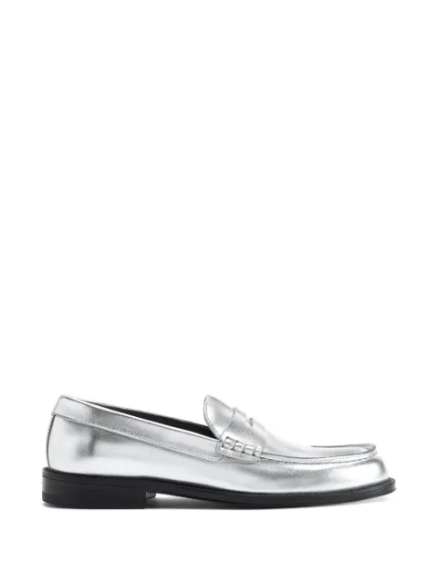 Giuseppe Zanotti penny-slot loafers Silver EU60001002