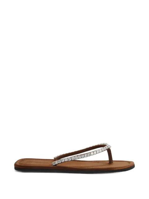 Giuseppe Zanotti Hatsumomo rhinestone-embellishment sandals Brown E600038005