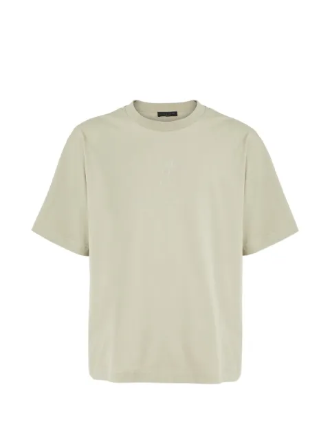 Giuseppe Zanotti flocked-logo T-shirt Green ERU6001003