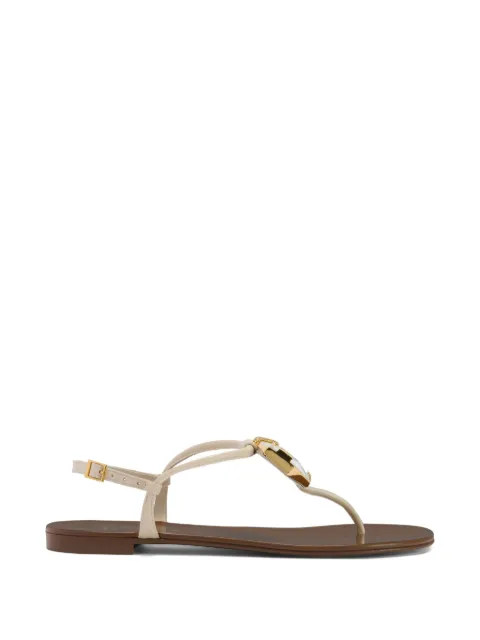 Giuseppe Zanotti Patrice Crystal adjustable-strap flat sandals Neutrals E600018003