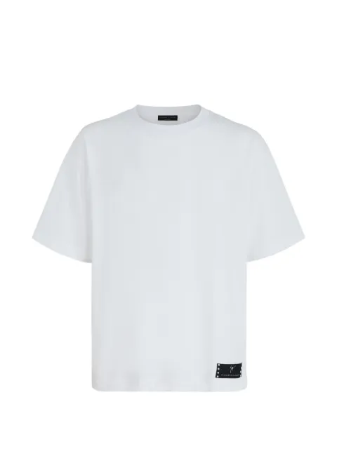 Giuseppe Zanotti crew-neck label-detail T-shirt White ERU6000002