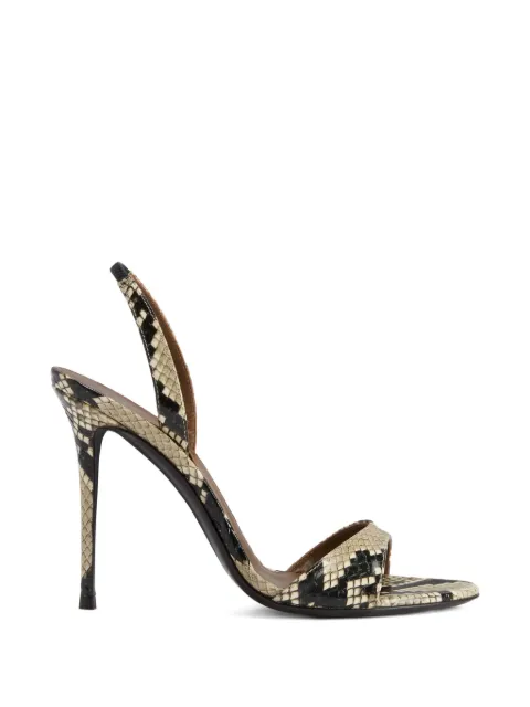 Giuseppe Zanotti Lilibeth sling-back sandals Neutrals E500056003