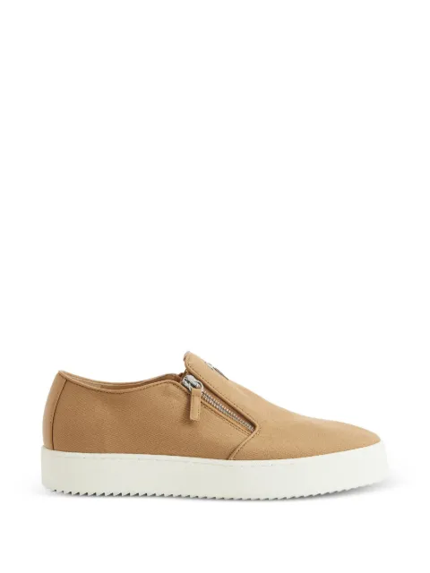 Giuseppe Zanotti Gz-Cobe metal-signature sneakers Neutrals RM60006002