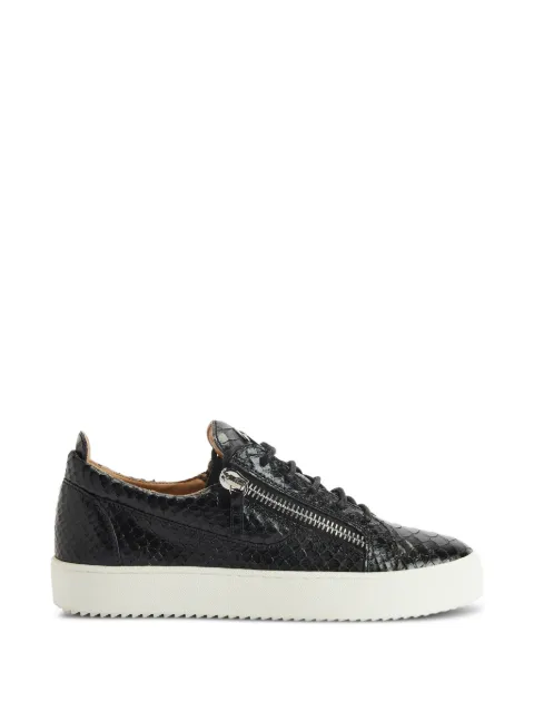 Giuseppe Zanotti Frankie zip-fastening sneakers Black RM60007001