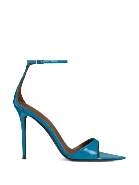 Giuseppe Zanotti Intriigo pointed-toe ankle-strap sandals Blue I400005022