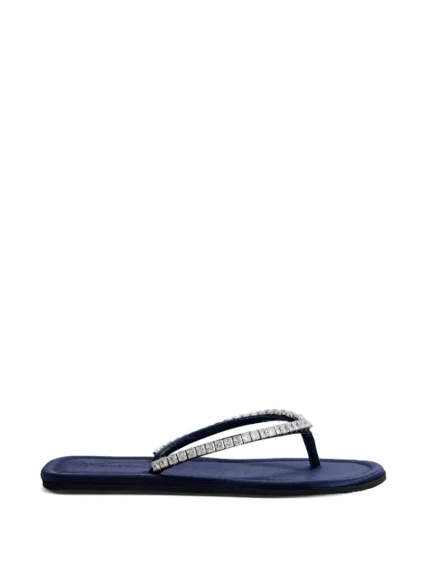 Giuseppe Zanotti rhinestone hatsumomo sandals Blue E600038002