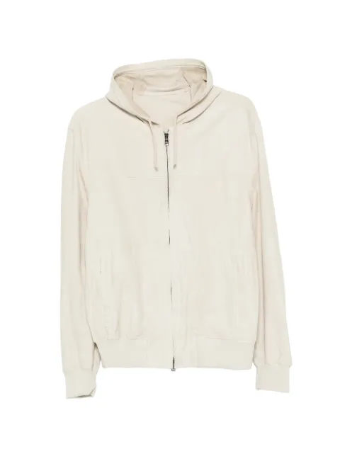 RIFUGIO hooded zip jacket Neutrals 26E272HDDSUEDE