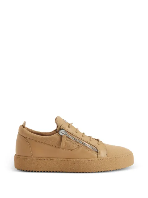 Giuseppe Zanotti Frankie zip-fastening sneakers Neutrals RM60004001