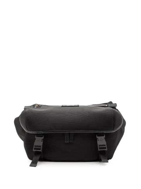 Gucci Pre-Owned 2000-2015 Canvas Techno Web belt bag Black K6UWTB5VLW5HKWT2