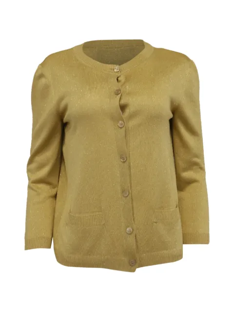 Moschino Pre-Owned buttoned cardigan Gold NAPPUUSCL640852W