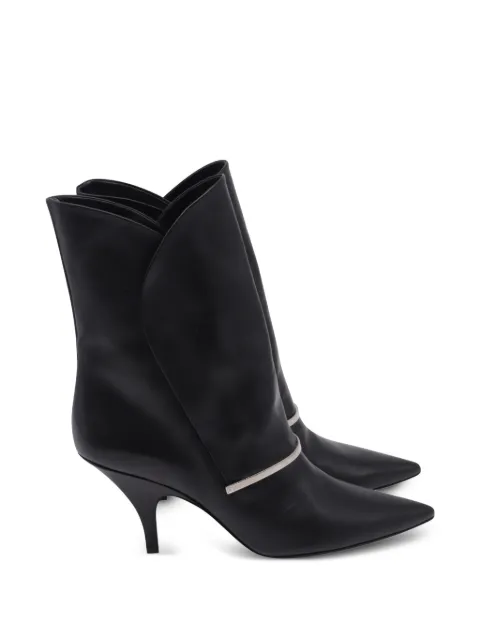 Givenchy Pre-Owned embellished pointed ankle boots Black GILTPUUSSH640404W